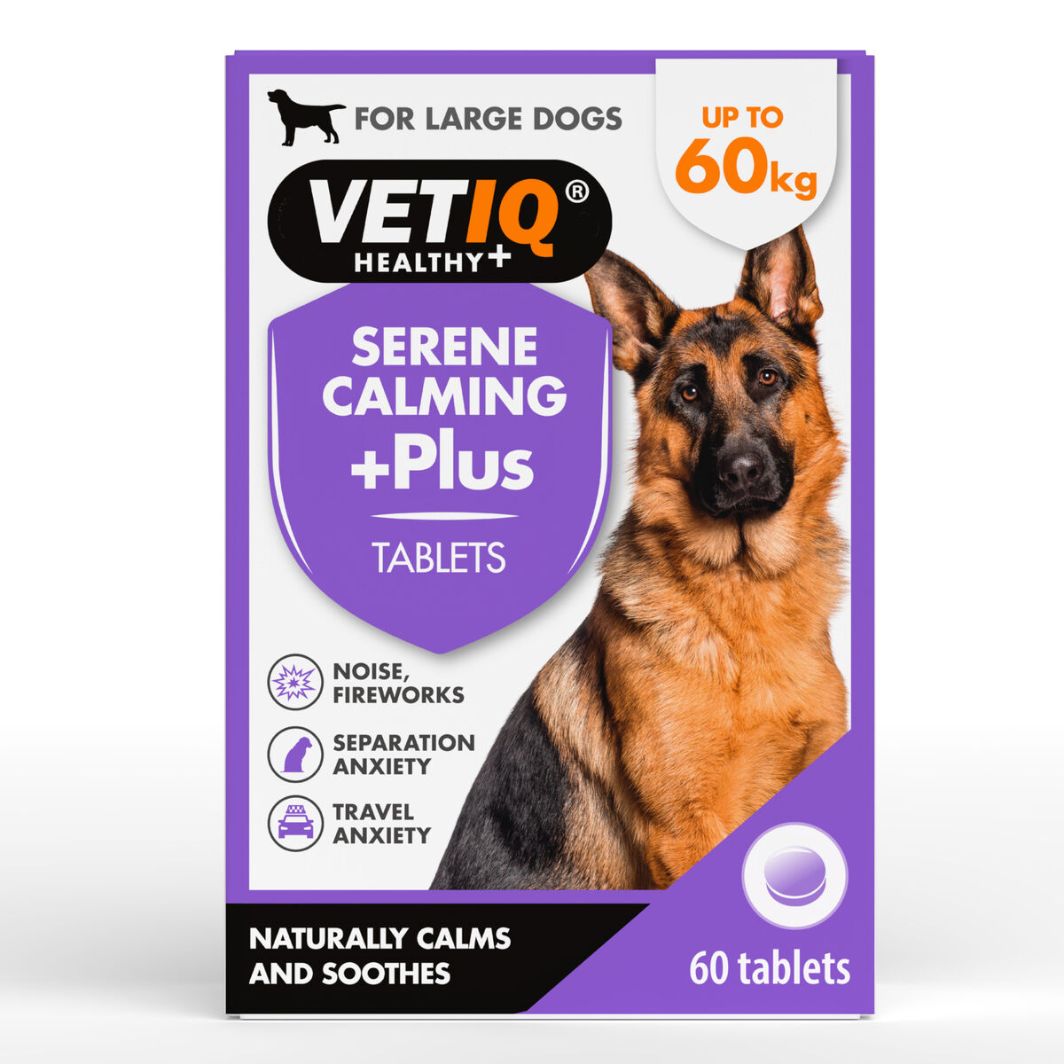 Līdzekļi un vitamīni Planet Line Calming - Serene 60 tabletes